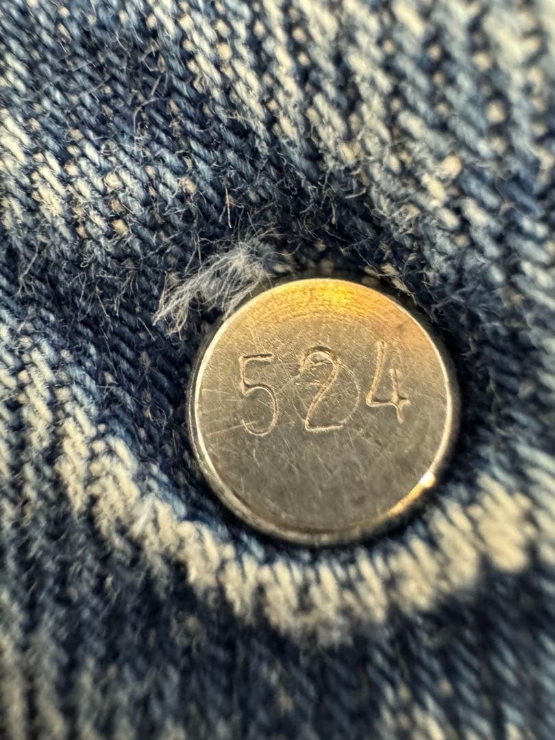 【USA製・80s】Levi's 501 W38 L30相当 524 赤文字