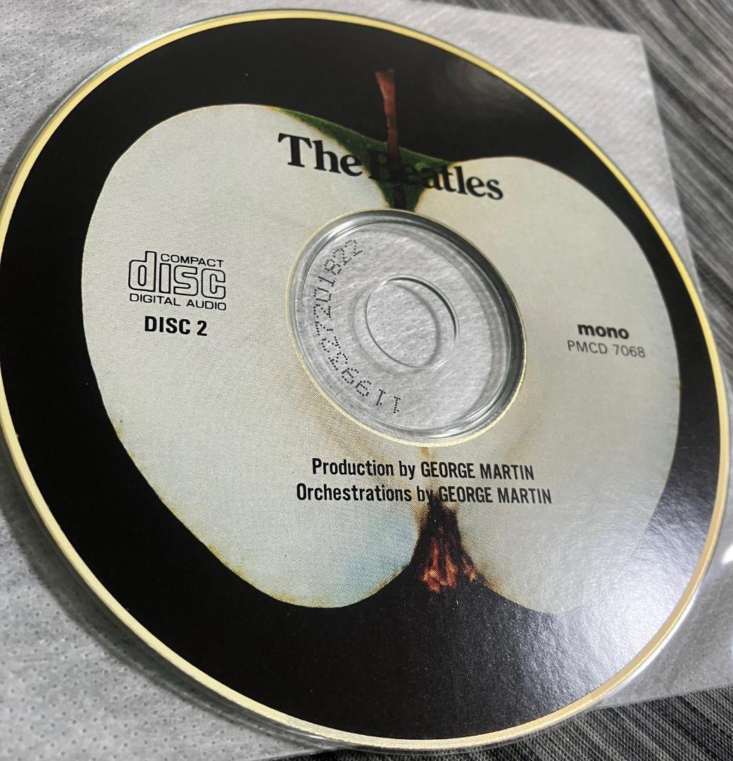 【超希少】ビートルズ ホワイトアルバム Mono CD PMCD 7067/ 8