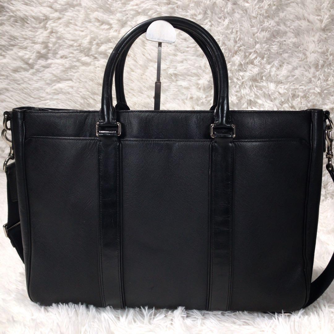 COACH　ビジネスバッグ F71252 レザー メトロポリタン ２Way