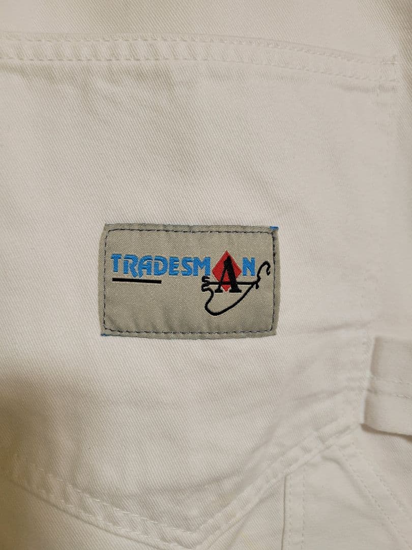 トレーズマン ペインターパンツ アメリカ製 ホワイトパンツ TRADESMAN