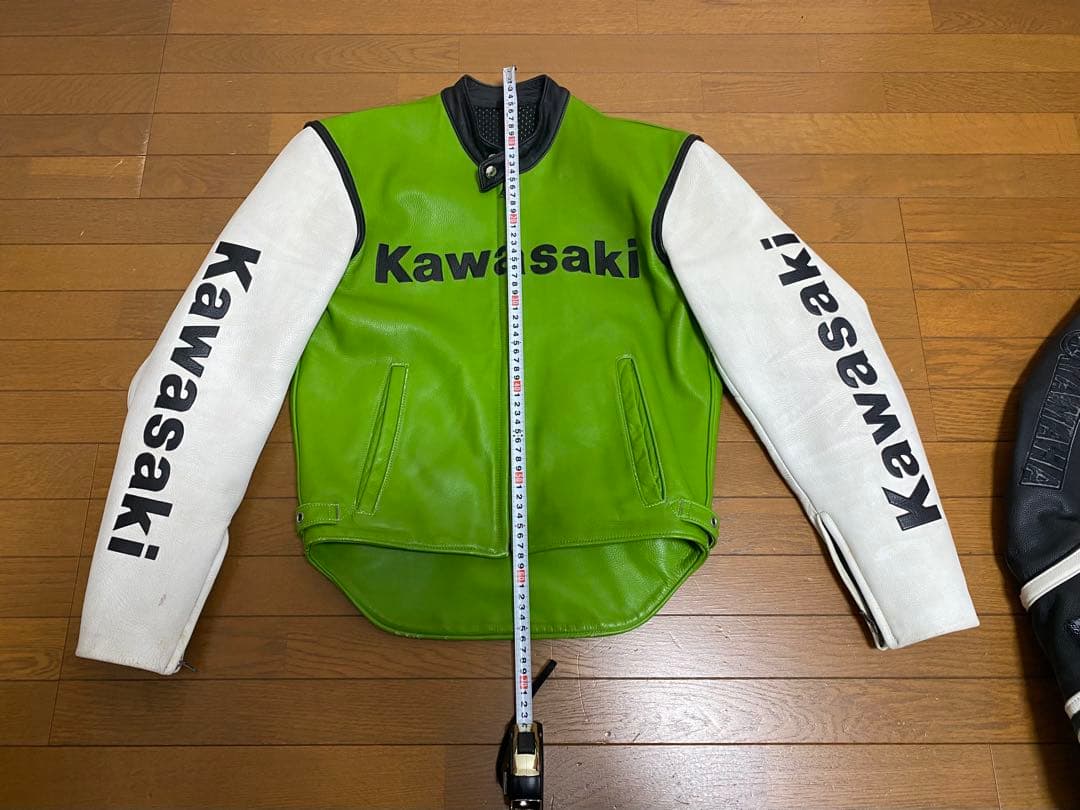 断ミニマ　捨離ストさまへ Kawasaki カワサキ レザージャケット