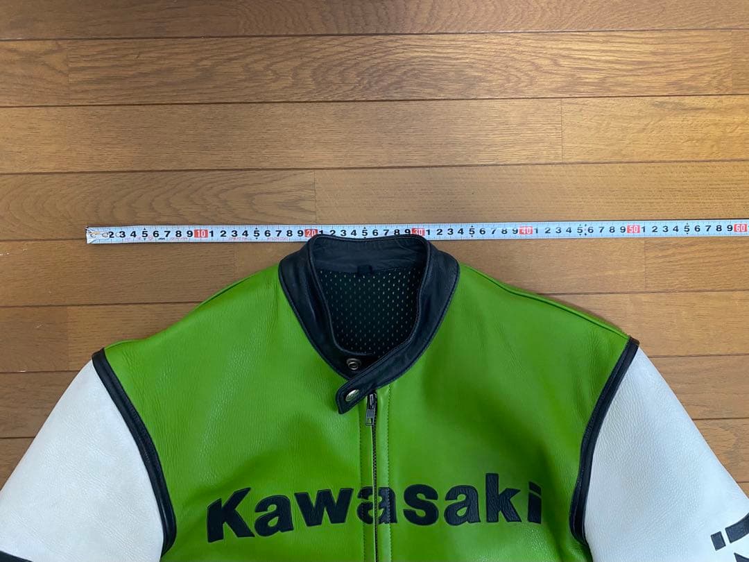 断ミニマ　捨離ストさまへ Kawasaki カワサキ レザージャケット