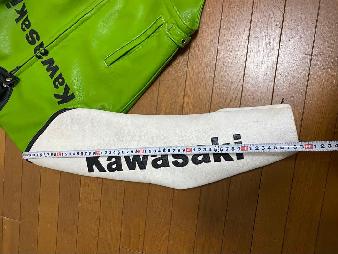 断ミニマ　捨離ストさまへ Kawasaki カワサキ レザージャケット