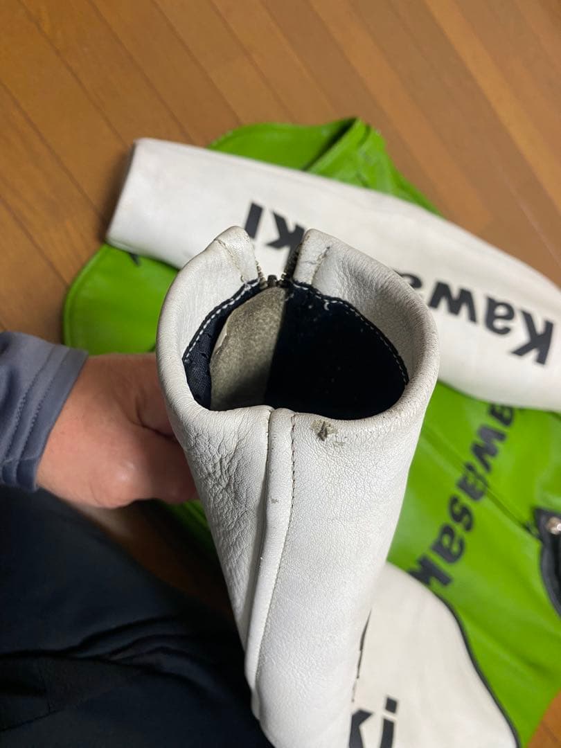 断ミニマ　捨離ストさまへ Kawasaki カワサキ レザージャケット