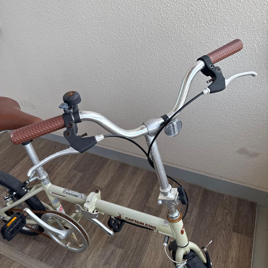 キャプテンスタッグ　折りたたみ自転車【送料込み】
