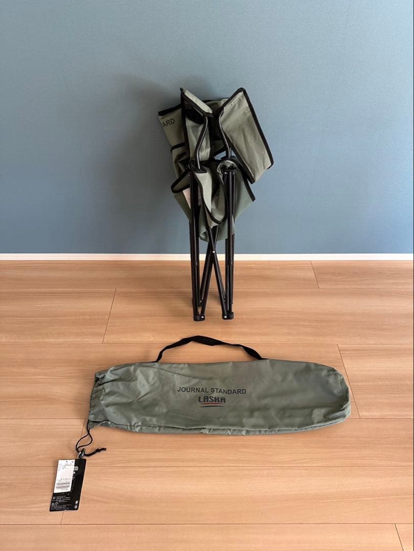 LASAR JOURNAL STANDARD 折りたたみチェア オリーブ