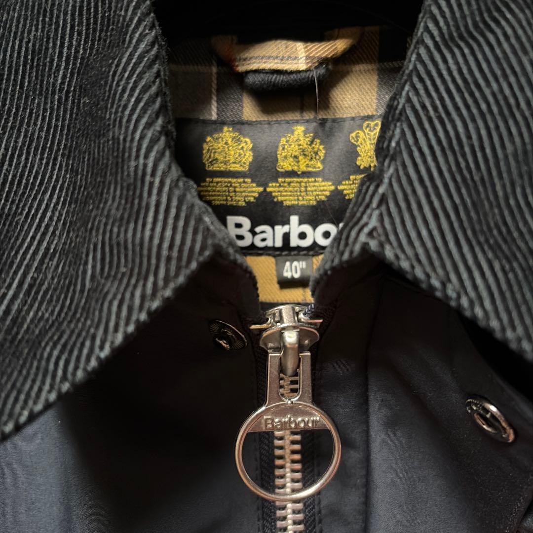 Barbour ネイビー SL BEDALE ビデイル 40 バブアー