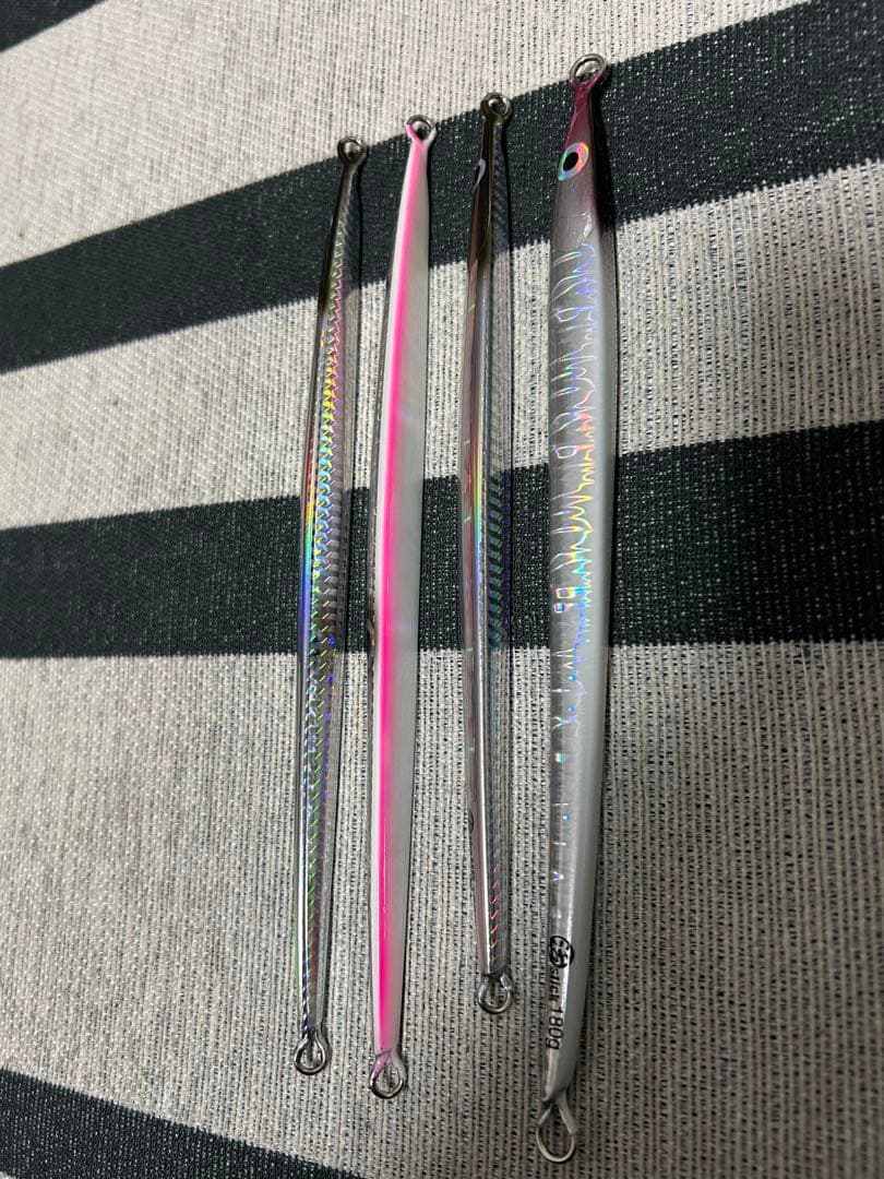 [玄海ルアーズ]活ジグHR3本&活スティック1本の4本セット販売