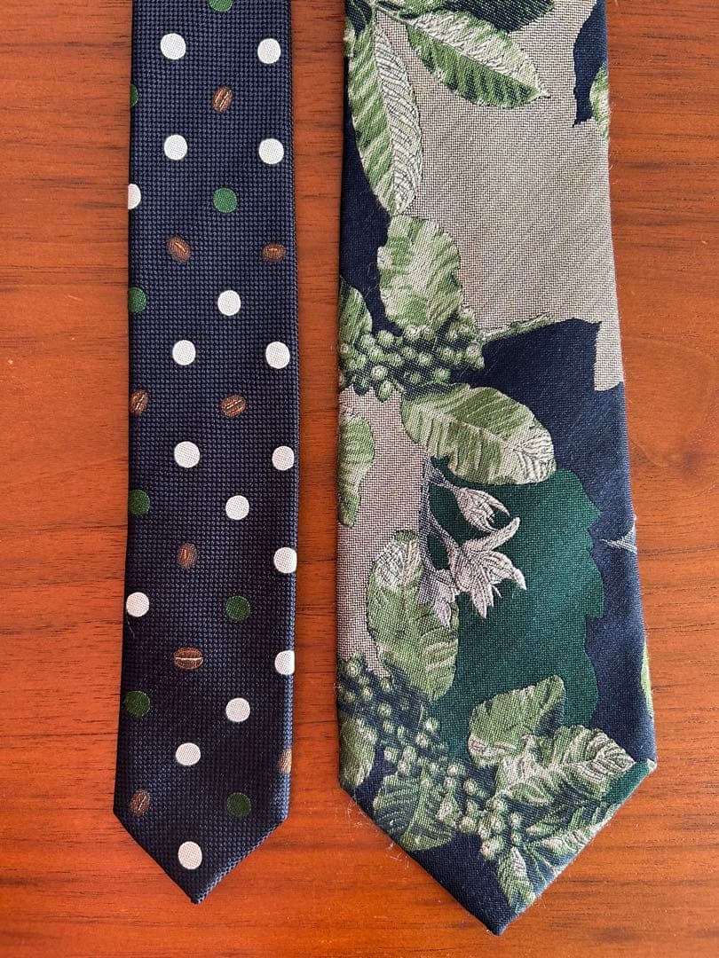 【希少】giraffeネクタイ　コーヒータイ