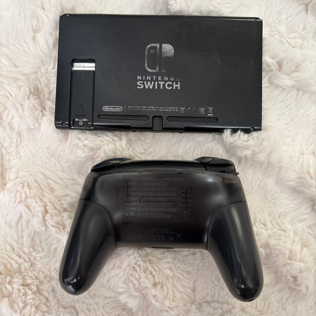 Nintendo Switch 本体とProコントローラー　ジャンク品