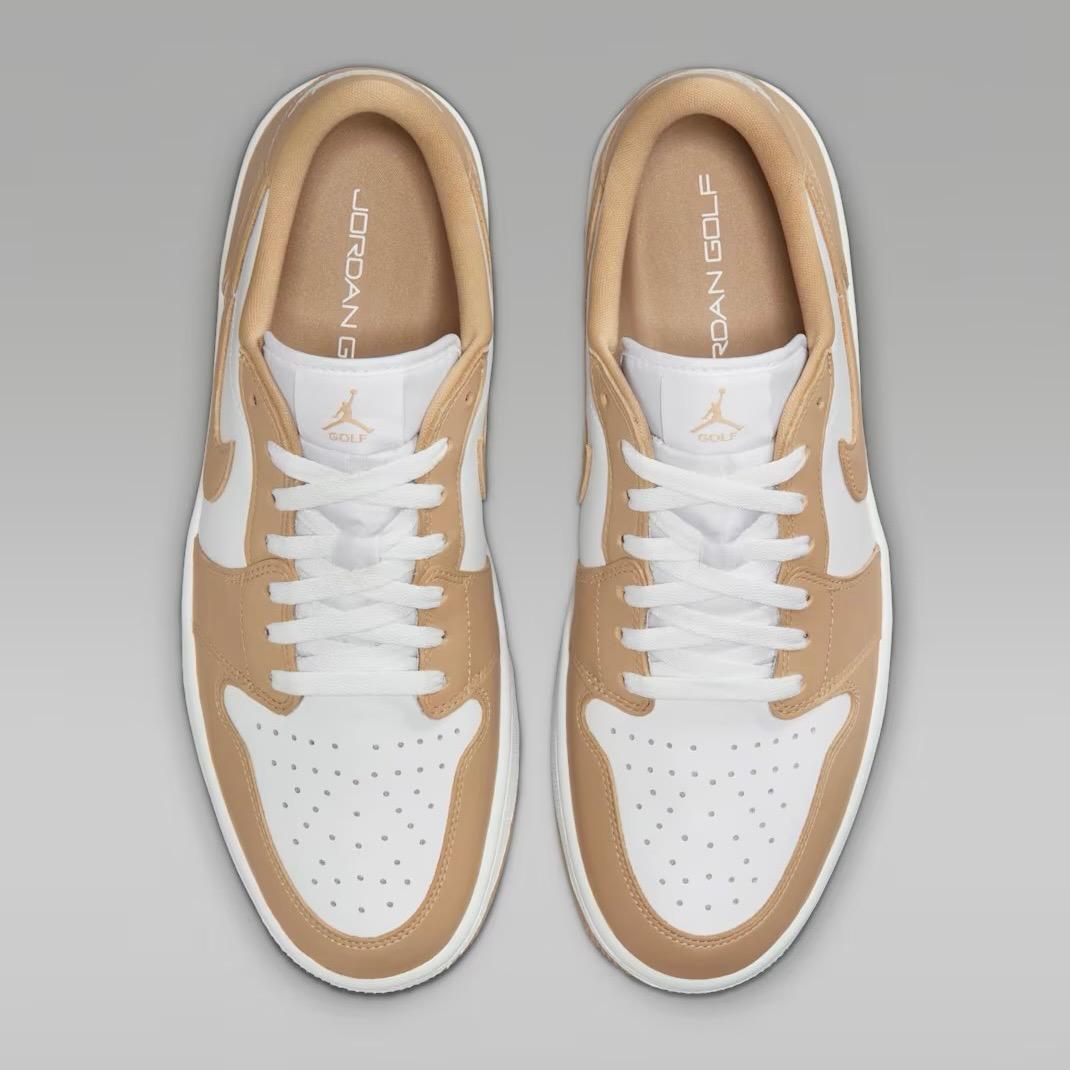 Nike エア ジョーダン 1 LOW G ベージュ 27.5cm
