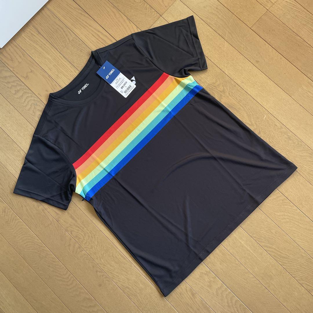 日本未発売YONEX TAIWAN テニス＆バド　ゲームウェア　新品　Lブラック