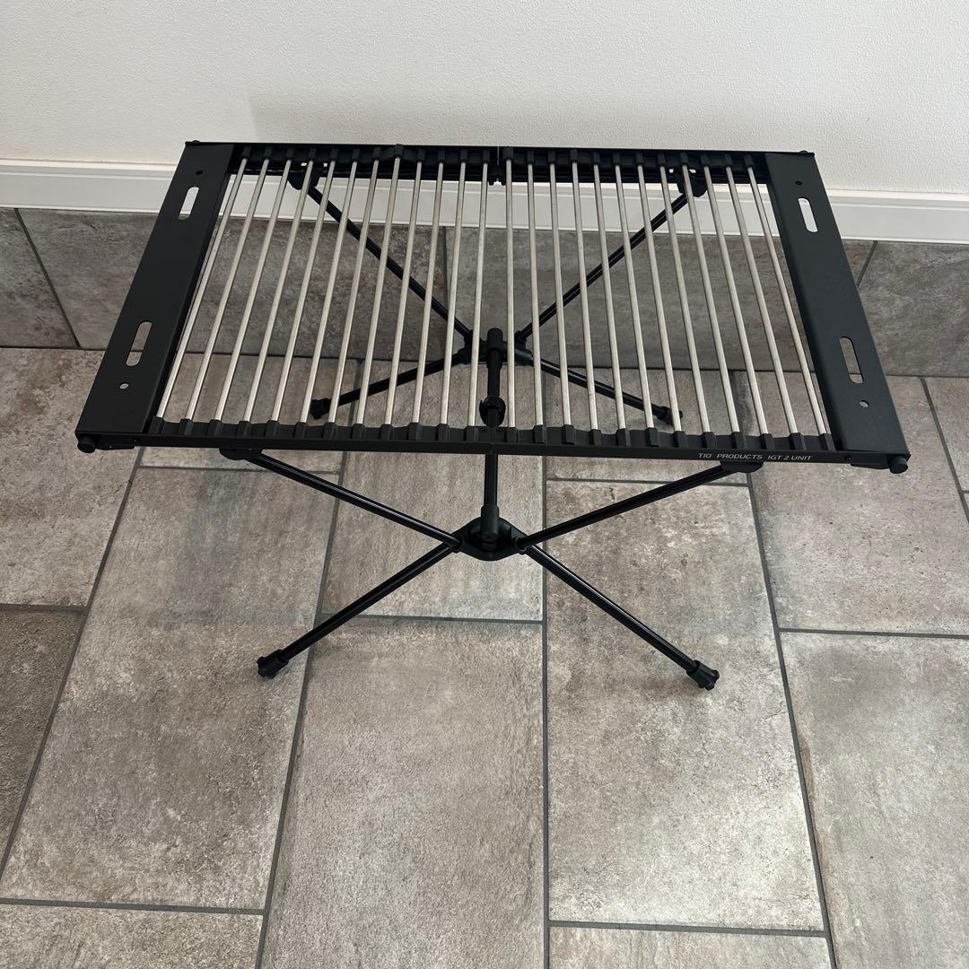 ヘリノックス専用　折りたたみ式igtテーブル　2テーブルセット