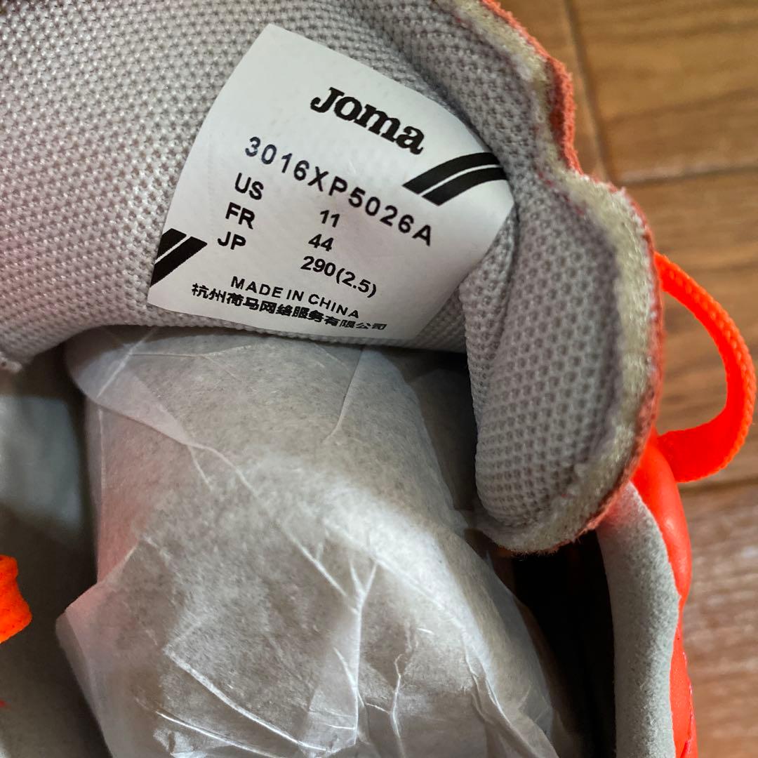 【新品】Joma ホマ　サッカーフットサルシューズ オレンジ サッカースパイク