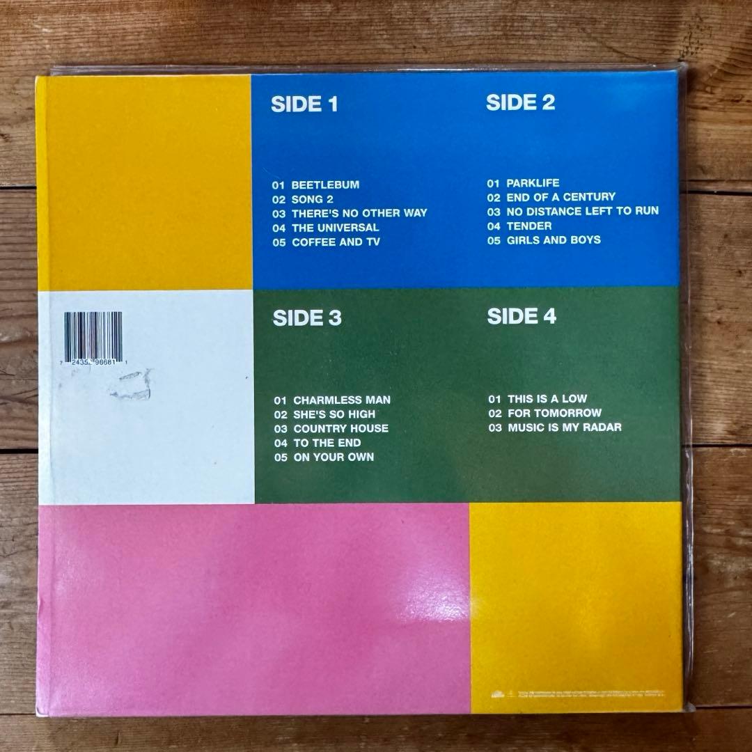 【UKオリジナル盤】Blur - The Best Of (2LP) 特価