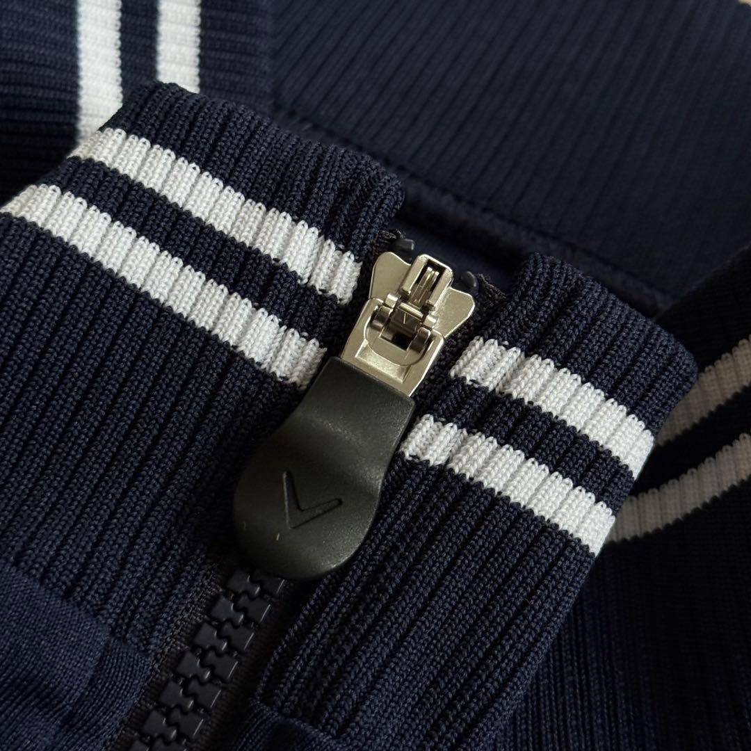 【未使用級/2XL】キャロウェイゴルフ トラックジャケット ロゴ刺繍 フラミンゴ