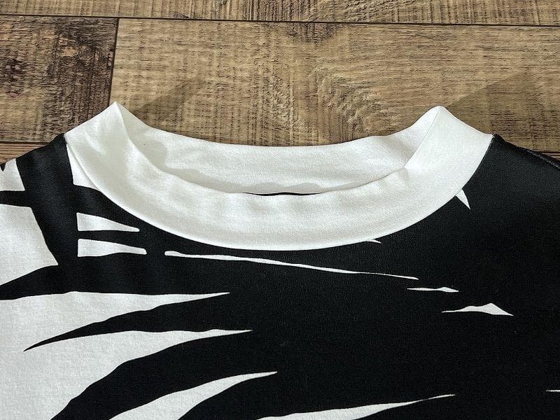 マークアンドロナ ナイロン 切替 ドッキング ロゴパッチ ゴルフ 半袖 Tシャツ