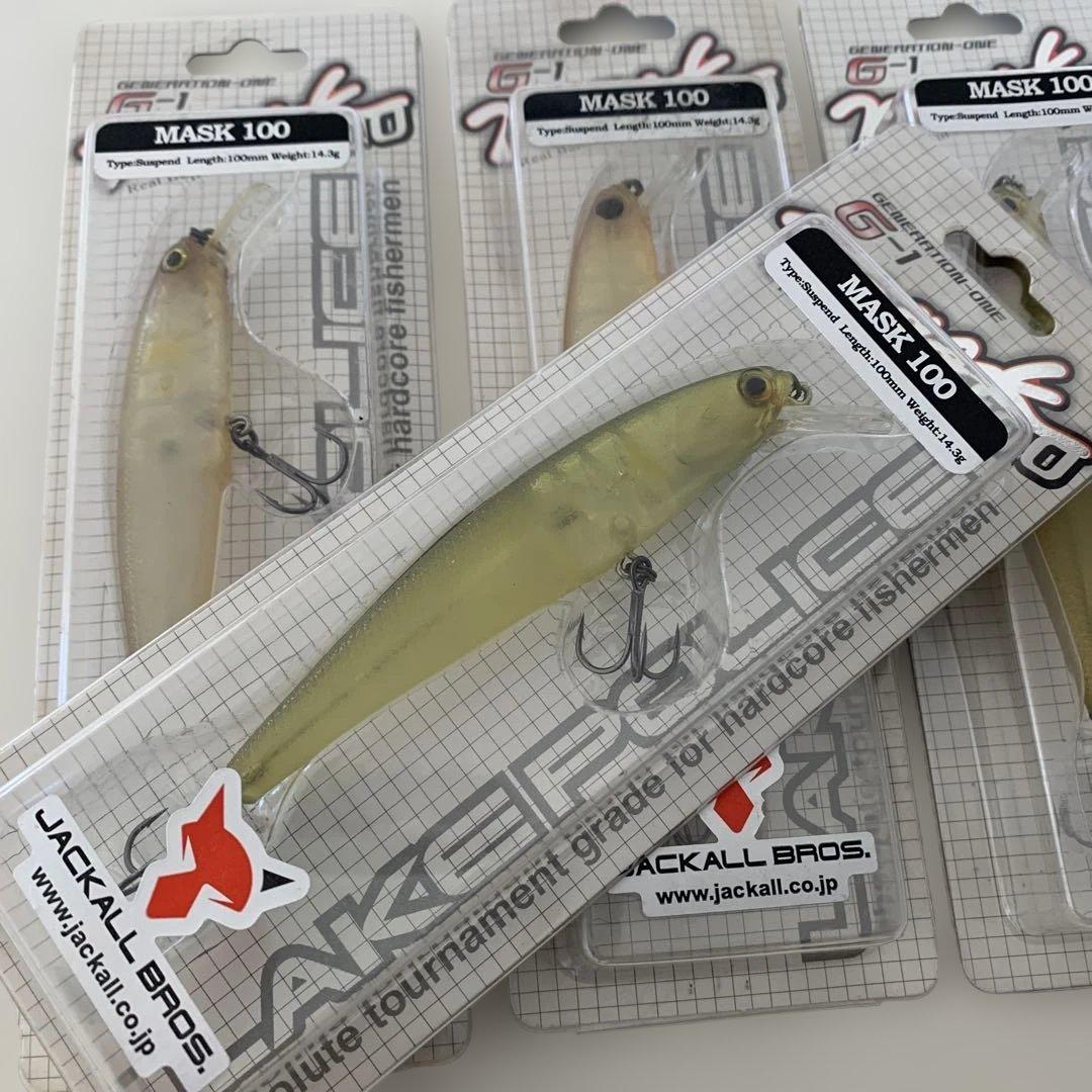 ジャッカル　レイクポリス　廃盤　マスク100 検　ヴァルナ　GCミノー ワンテン