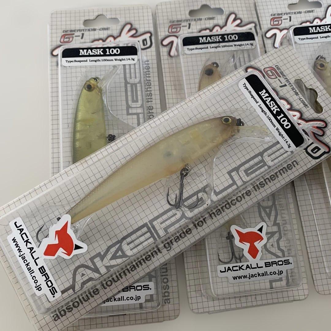 ジャッカル　レイクポリス　廃盤　マスク100 検　ヴァルナ　GCミノー ワンテン