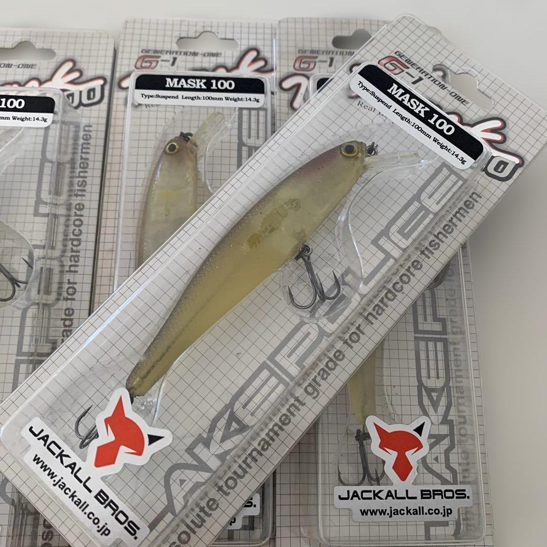 ジャッカル　レイクポリス　廃盤　マスク100 検　ヴァルナ　GCミノー ワンテン