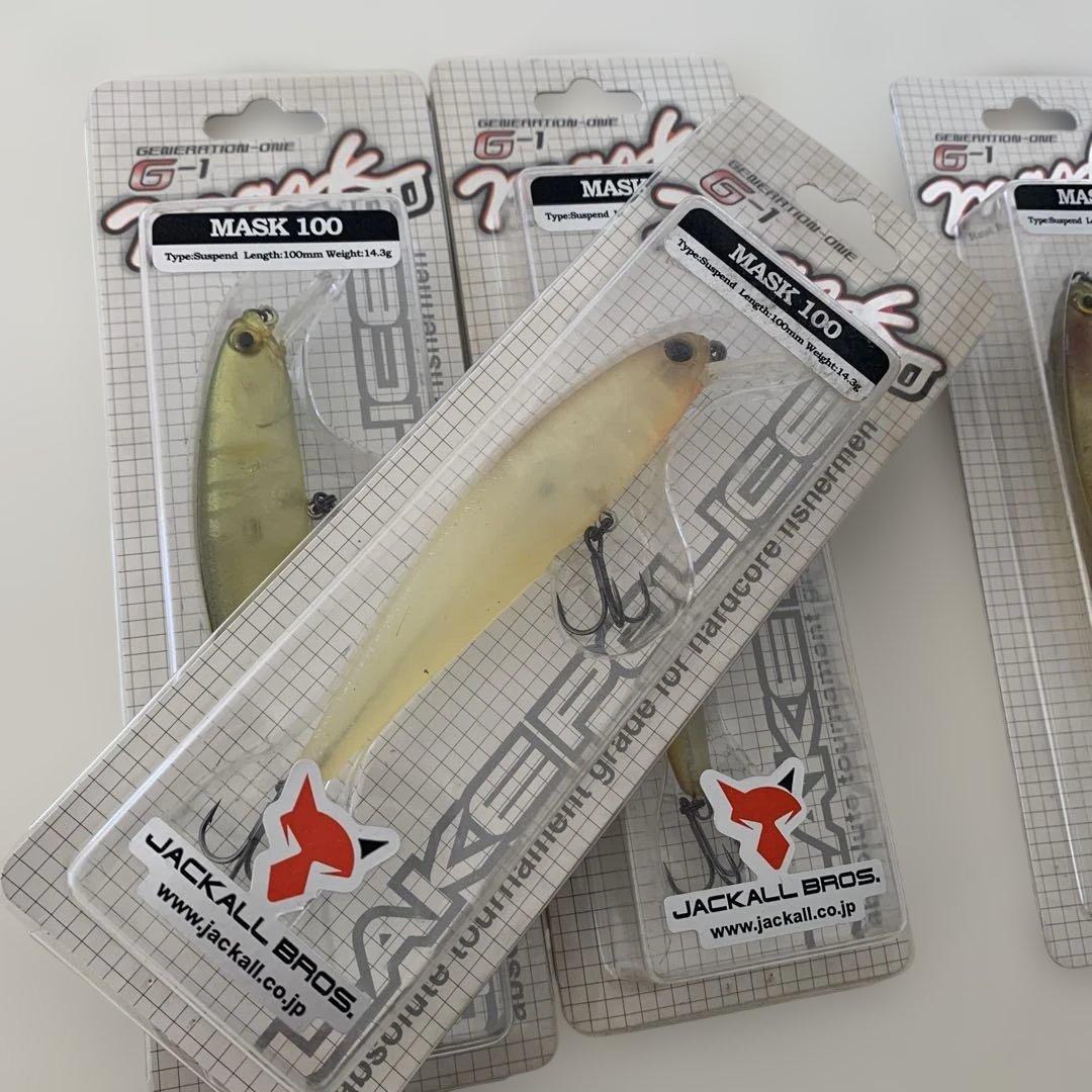ジャッカル　レイクポリス　廃盤　マスク100 検　ヴァルナ　GCミノー ワンテン