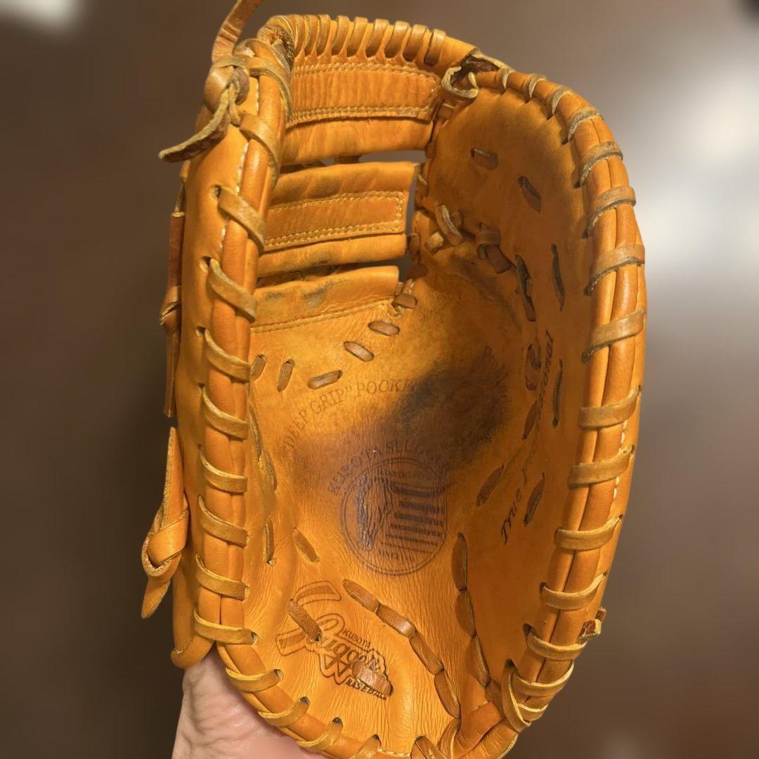 【@HASE@】少年野球 久保田スラッガー 軟式 右投げファーストミット