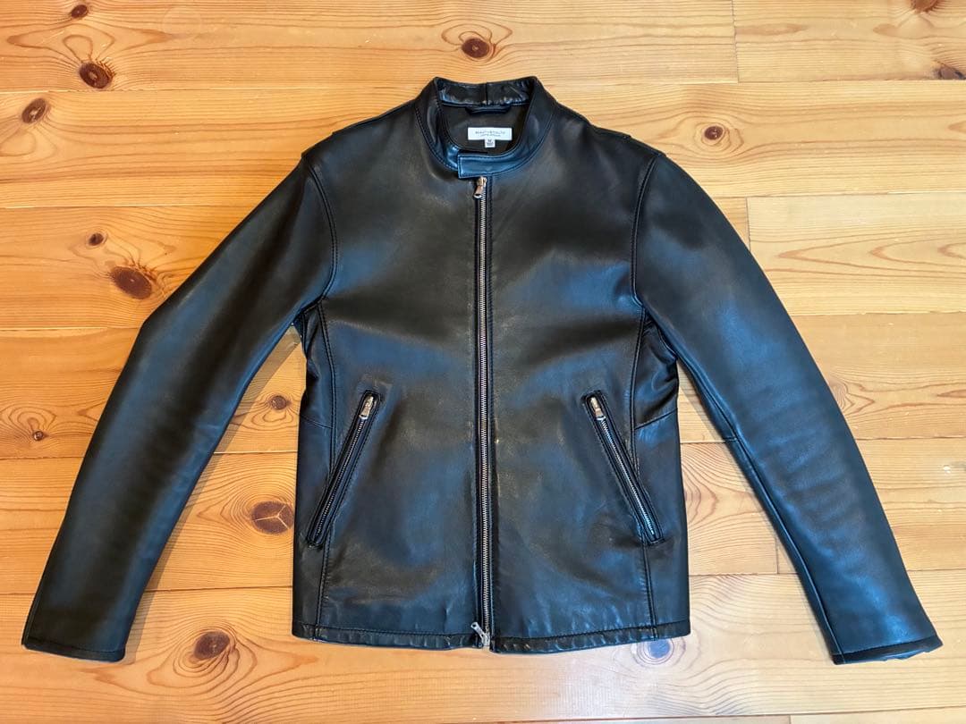 BEAUTY&YOUTH UNITEDARROWS レザーライダースジャケット