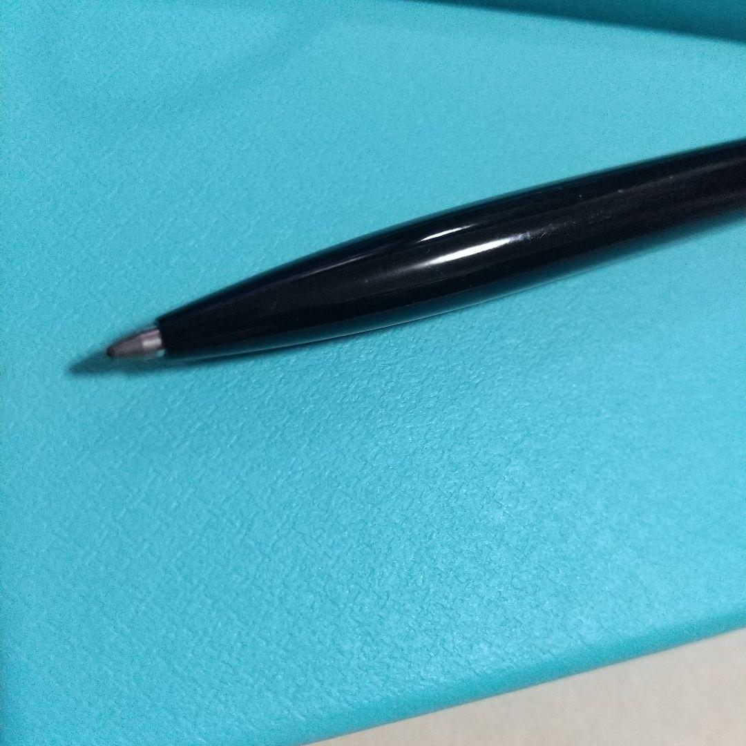 美品 Tiffany & Co. エルサ・ペレッティ ブラック ボールペン