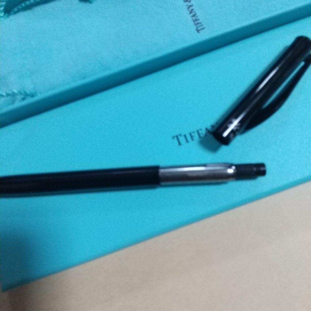 美品 Tiffany & Co. エルサ・ペレッティ ブラック ボールペン