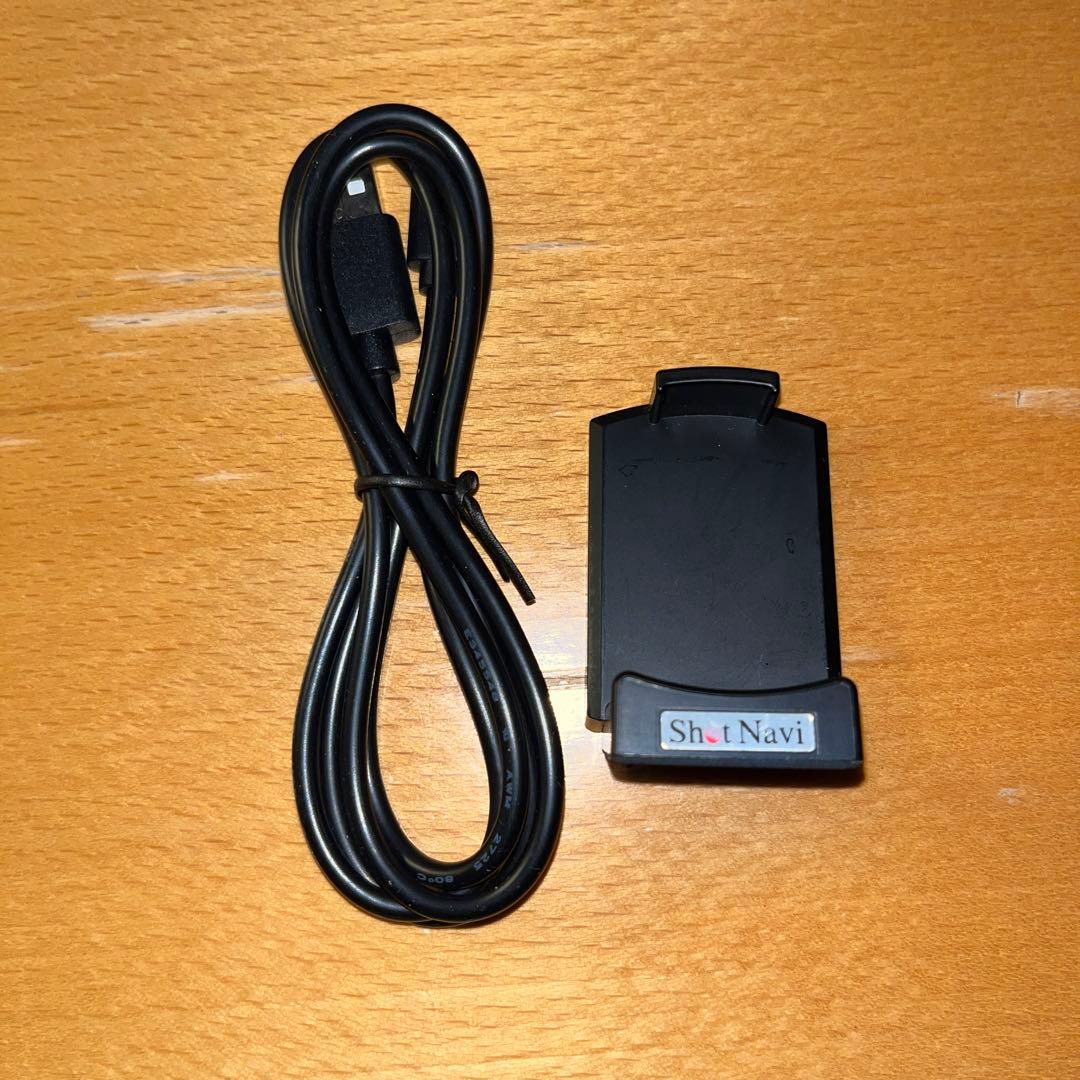 ショットナビShotNavi Crest ゴルフGPS腕時計ナビ