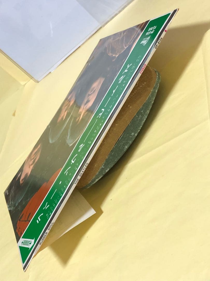 ◉ビートルズ●希少オデオン 8000番代◉緑矢印帯 補充票付●ラバー ソウル