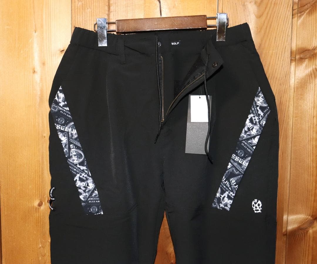 新品 ラッセルノ ゴルフ ドラー ルチャマスク ワイドジョガーパンツ(4/M)Ⓗ