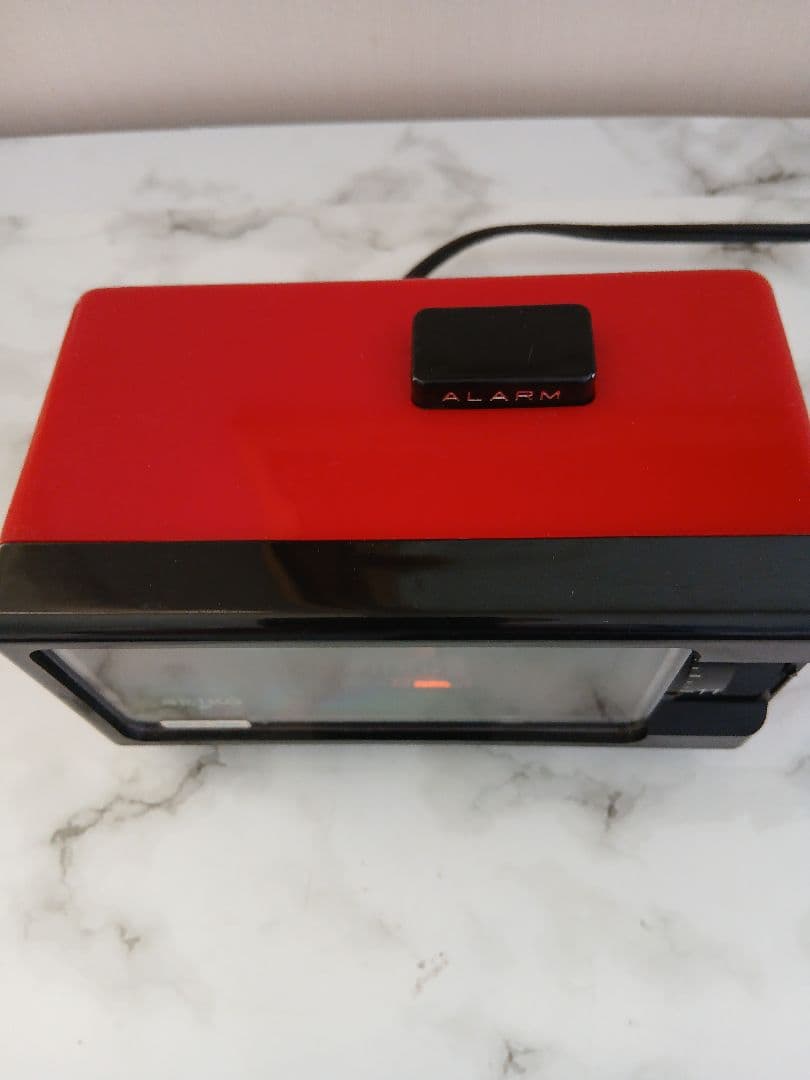 SEIKO パタパタ時計 昭和レトロ DP 690T 50/60Hz 赤と黒