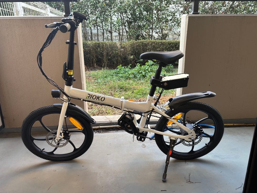 電動アシスト折りたたみ自転車