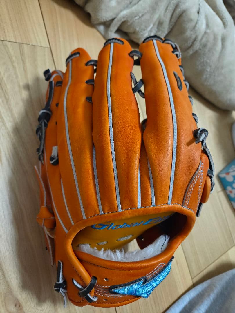 ミズノ　グローバルエリート　軟式　外野　ダイバーシティブルー