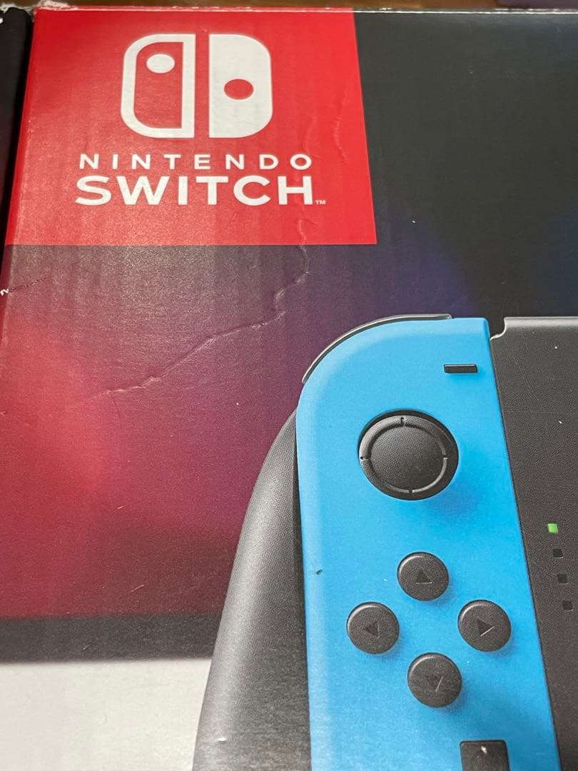 【中古】Nintendo Switch Joy-Conネオンブルー/ネオンレッド