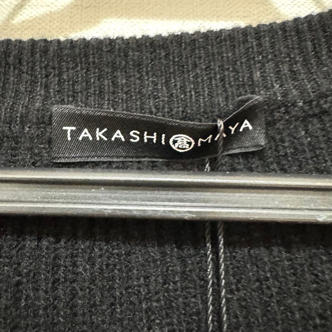 ★新品・タグ付き★高島屋　洗えるカシミヤ１００％　ニットベスト　黒　３L