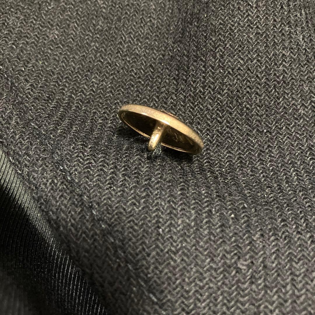 ZARA ザラ ケープ コート ポンチョ 金ボタン ウール混 Ｌ