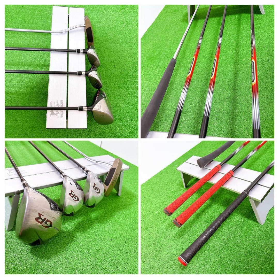 良品 ツアーステージ X-DRIVE GR ゴルフ 13本 セット S 初心者