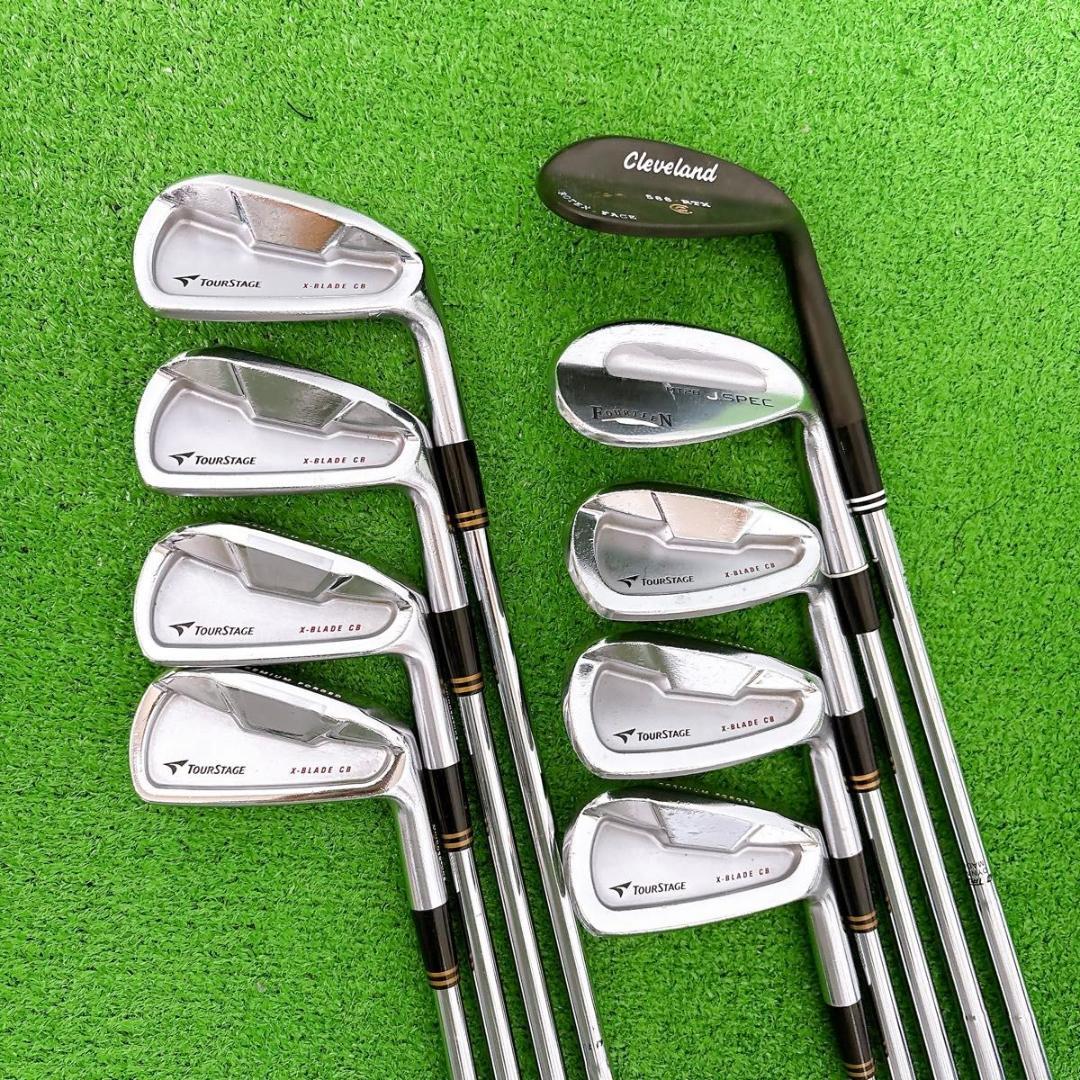 良品 ツアーステージ X-DRIVE GR ゴルフ 13本 セット S 初心者