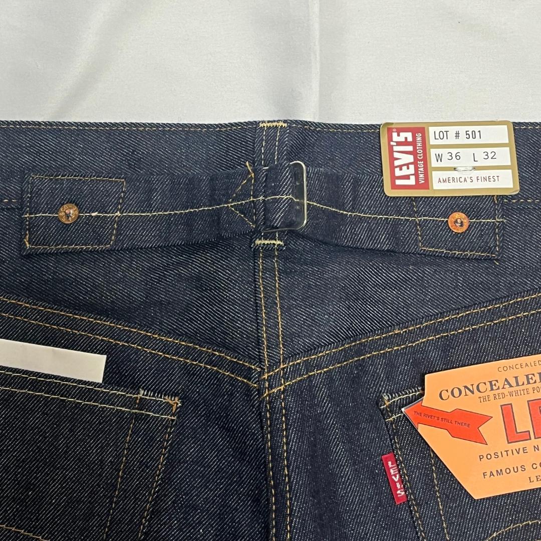 LVC 506XXE Tバック501XX1937 36/32 セットアップ新品