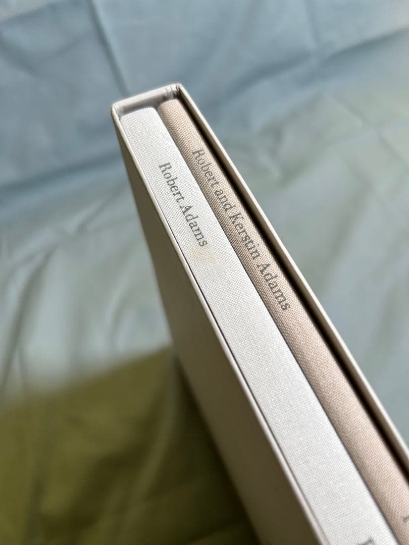 ロバート・アダムス写真集　2冊組　大型本