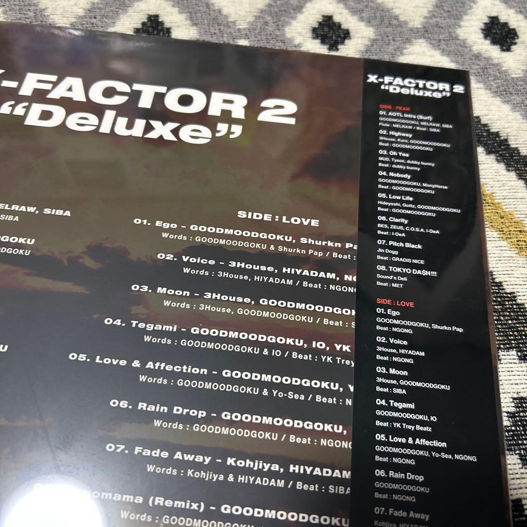 こ*ー様 x-factor2 レコード LP IO 3house yo-sea