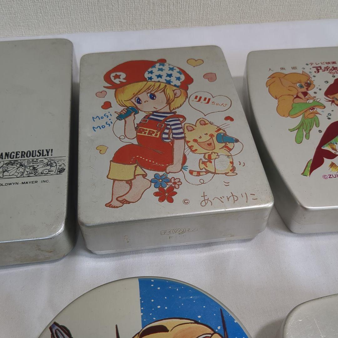 昭和レトロ キャラクター アルミお弁当箱 8個 スプーン フォーク まとめ売り