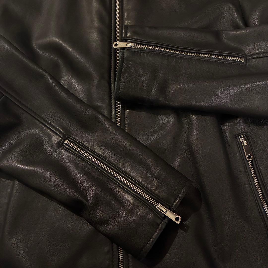 ユナイテッドトウキョウ レザー シングル ライダース ジャケット サイズ4