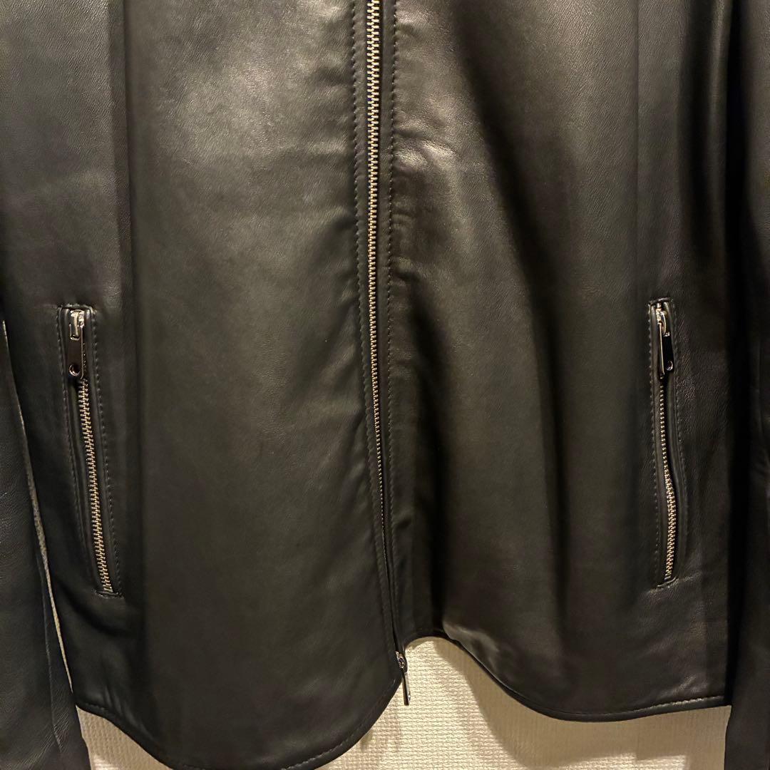 ユナイテッドトウキョウ レザー シングル ライダース ジャケット サイズ4
