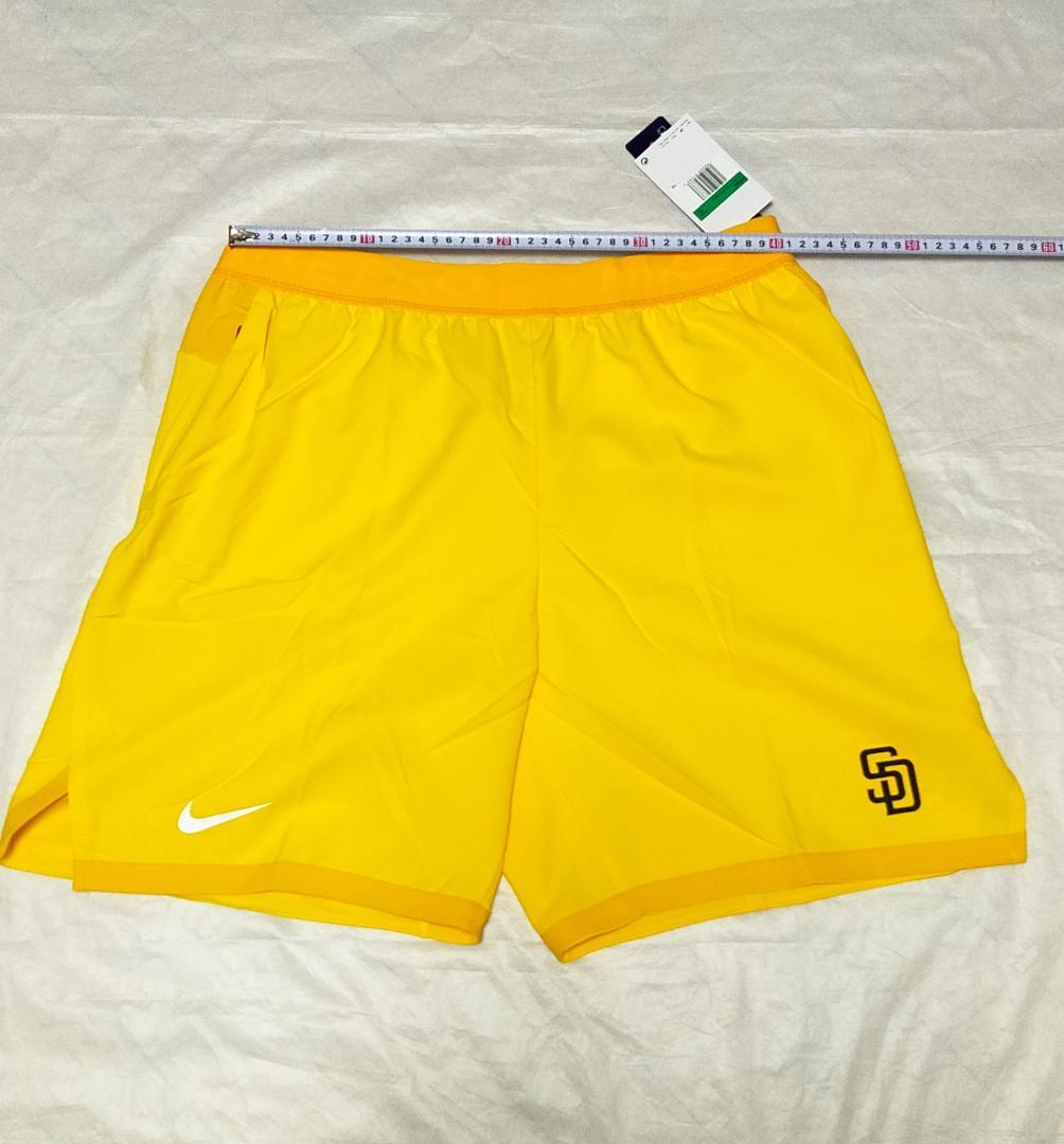 【NIKE】サンディエゴ・パドレス　ショーツ　選手支給モデル　XLサイズ　残1点