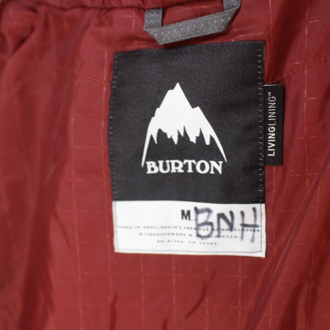 【極美品 高機能 フェード柄】厚地 高撥水【M】BURTON スノージャケット