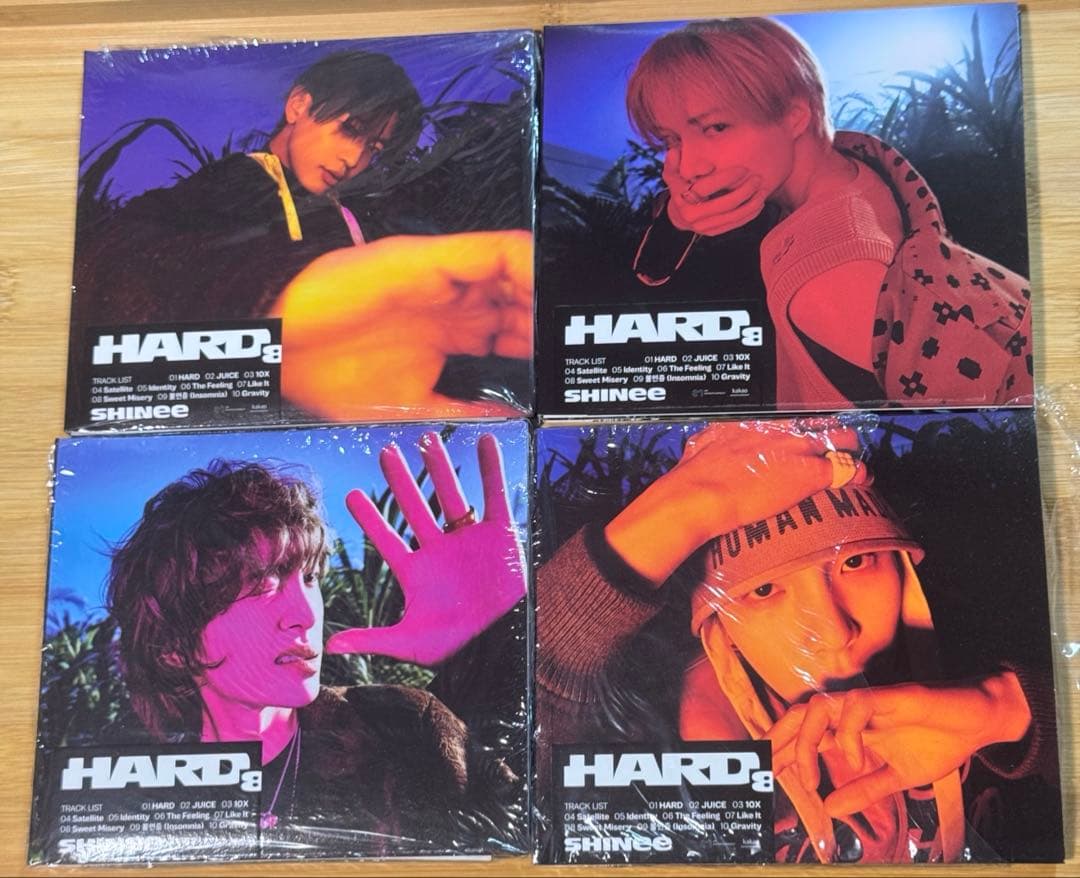 SHINee World VI 会場限定カード&HARDアルバム　全員分