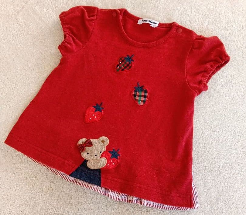 ファミリア familiar Tシャツとパンツの2点セット